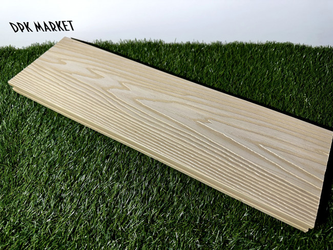 Террасная доска дпк WPC rotten Бежевый Террасная доска дпк WPC rotten Бежевый