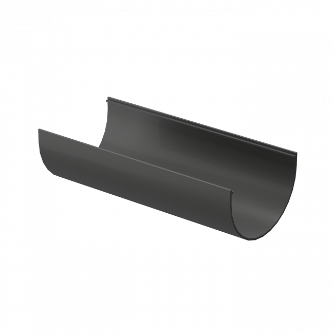 Желоб водосточный 3 м Премиум (Premium) Графит 7024 Желоб водосточный 3 м Премиум (Premium) Графит 7024